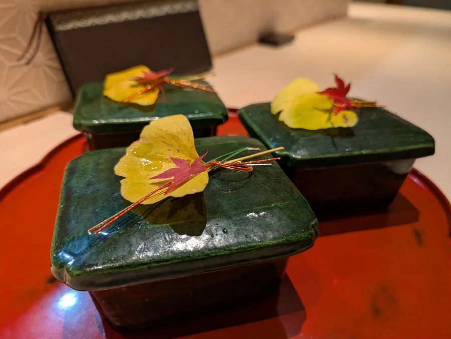 Kappo Yuuzenbito Tahata 的带盖的一品